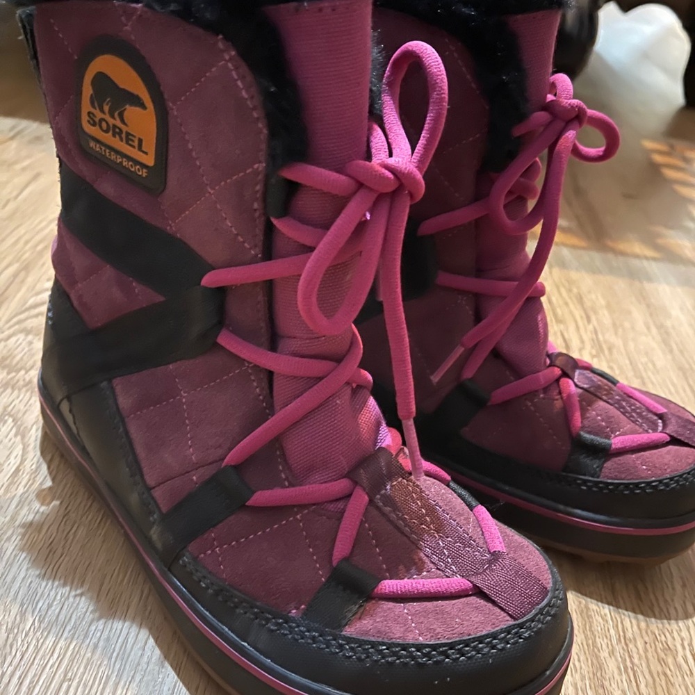 Sorel Pink Winter Boots